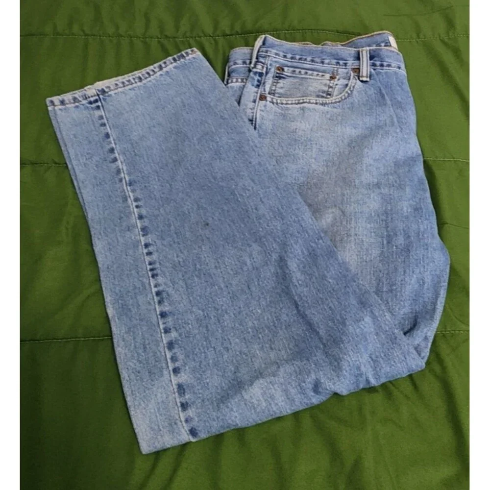 Levi’s 505 Vintage Straight Fit Light Wash Men's Jeans Size 40X30